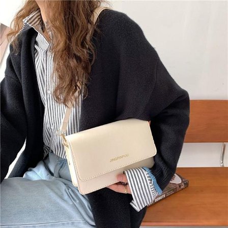 Damväska liten fyrkantig väska