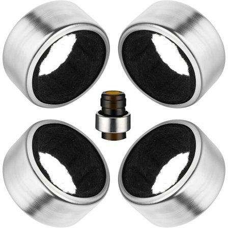 stk - Vin Dryp Ring - Rustfrit Stål Vin Ring m/ Drypfanger - Vin Dryp Ring - Dryp Ring