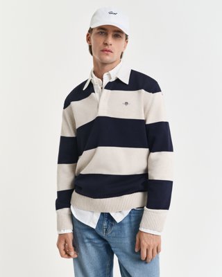 GANT - Stripete pologenser til herre evening blue