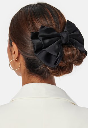 VILA VIKIMORA BOW HAIRCLIP/EF Black Klær