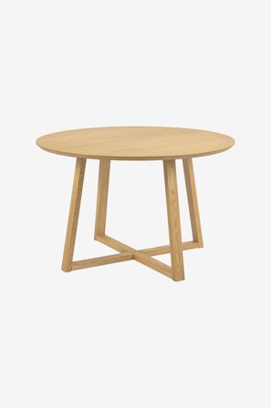 NORDFORM - Ruokapöytä Walle, halkaisija 120 cm - Ruskea - Ruokapöydät - - Homeroom