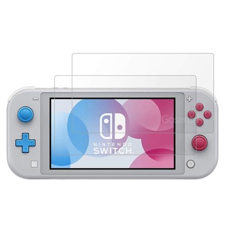 2 Stk Nintendo Switch Lite Bue Kanten Herdet Glass Skjermbeskytter
