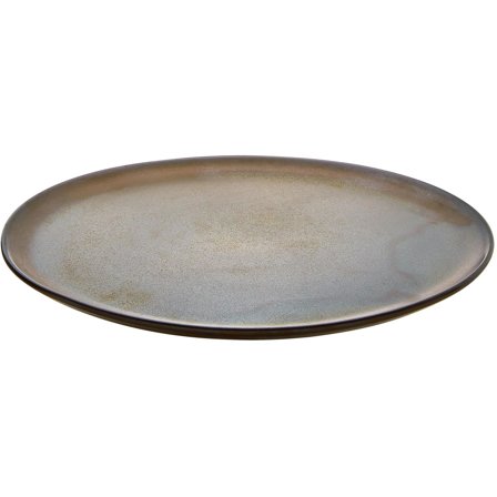 Aida RAW tallerken Ø20 cm, metallic brun - Metallisk brun | KitchenOne