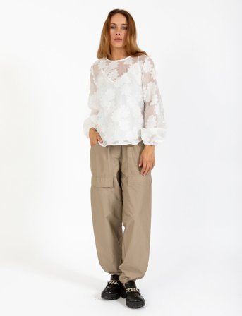 Coster Copenhagen Blouse With Ballon Sleeves - White - 38