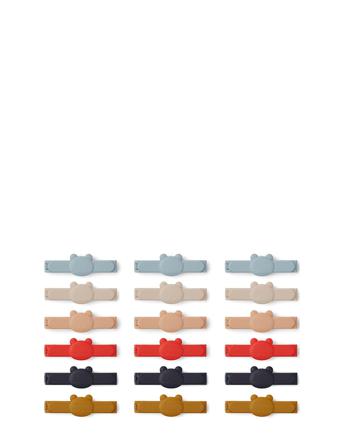 Gonzo Bag Clips 18-Pack Home Meal Time Multi/mønstret Liewood