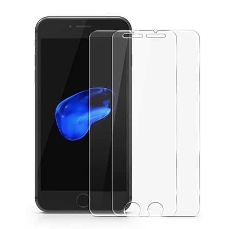 2-Pack härdat glas för iPhone 7/8 Plus