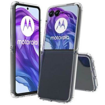 Motorola Razr 60 Ultra Rep-Resistant Hybridskal - Genomskinlig