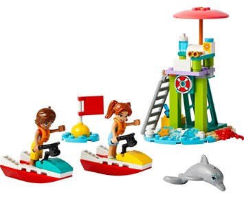 LEGO-LEGO Friends Strand – Vattenskoter 42623-LEGO Friends Vannscooter ved stranden 42623-LEGO-LEGO