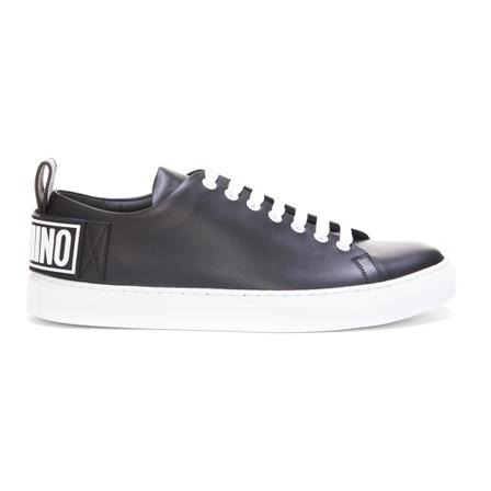 Moschino - Sneakers - Svart - Herr - Storlek: 42 Eu, Herr, Storlek: 42 EU