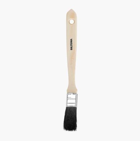 Elementpensel PRO Natur Kort 25 mm Natural Bristle Stainless Steel - Biltema