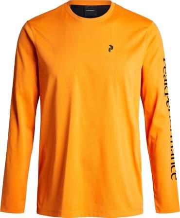 Peak Performance Men's Alum Light Long Sleeve Men long-sleeved training tops Orange XL