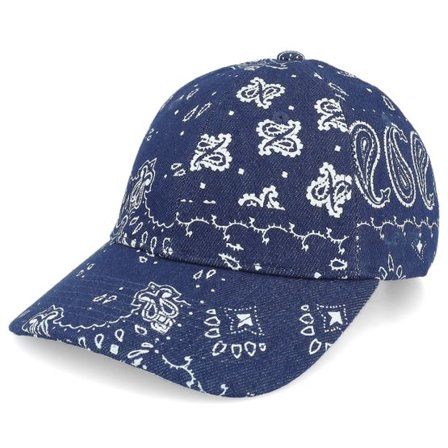 Levi's - Blå unconstructed Keps - Women's Essential Cap Blue Dad Cap @ Hatstore