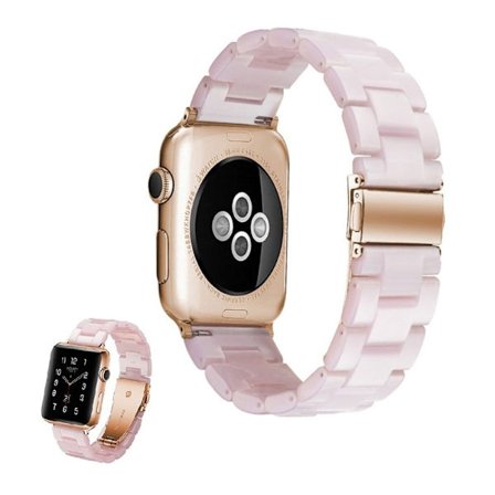 Apple Watch Series 5 40mm pitch themed klockarmband - rosa