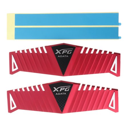 1 Set RAM Kylfläns Radiator Kylare Kylning för Stationärt Minne DDR2 DDR3