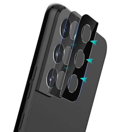 Samsung Galaxy S24 Plus - 2-pak 2.5D Kameralinseglas HD 0,2mm