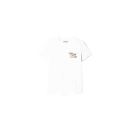 Twinset, T-Shirts Wit, Dames, Maat:M