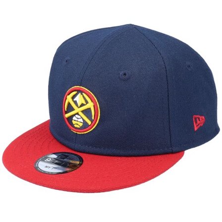 New Era - NBA Blå snapback Keps - Kids Denver Nuggets My 1St 9FIFTY Navy/Maroon Strapback @ Hatstore