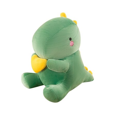 Söt Dinosaur Gosedjur med Hjärta, Fet Dinosaur Gosedjur, Mjuk Plyschdjur Dinosaur, Födelsedagspresent 12 Tum