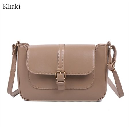 Fyrkantig väska Axelväska KHAKI
