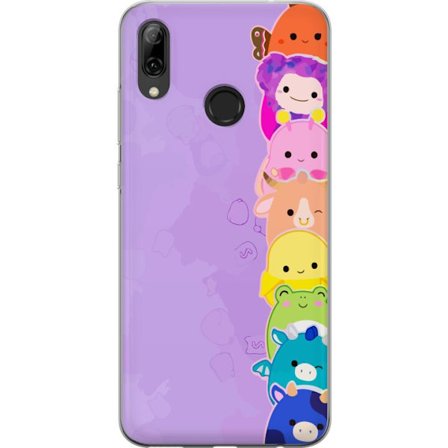 Yhteensopiva Puhelinkuori Huawei P smart 2019 Tumma siluetti Jeesuksesta, jolla on orjantappurakruunu mustaa taustaa vasten, voimakkaassa kontrastissa