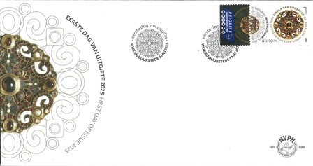 Holland - EUROPA 2025 Nationale arkæologiske opdagelser - Førstedagskuvert