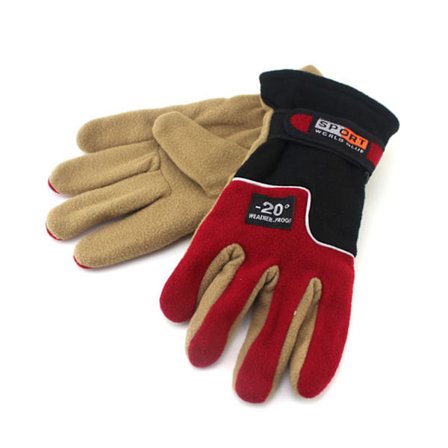 Isolerade Polar Fleece Handskar Super Mjuk Varm Kall Vinter Thermal utomhus