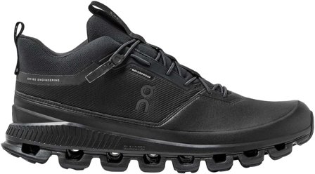 On Running Cloud Hi Waterproof naisten juoksukengät, musta