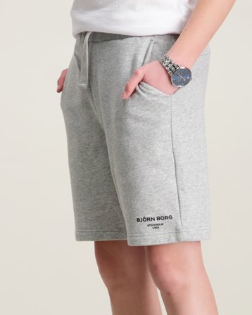 Björn Borg BORG ESSENTIAL 1 SWEATSHORTS Grå Shorts Kille - Kids Brand Store