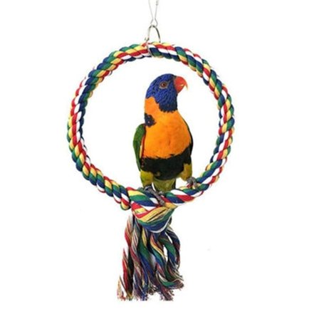 Fugle reb gynge fugle legetøj klatrereb med rund form KLB