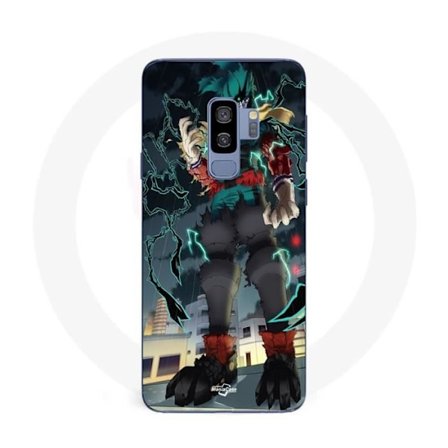 Coque Maniacase för Samsung Galaxy S9 Plus Izuku Midoriya, Deku, One for All, My Hero Academia anime