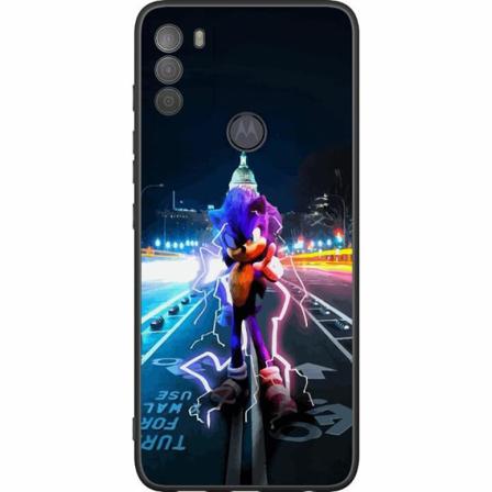 Motorola Moto G50 Svart Skal Sonic The Hedgehog