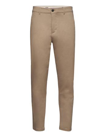 Slhslimtape-Repton 172 Flex Pants Chinos Bukser Beige Selected Homme