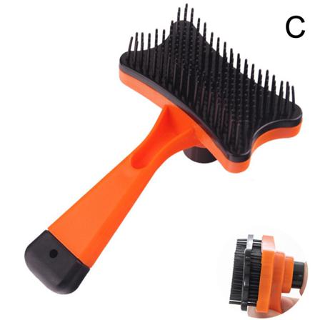 Självrengörande Sällskapsdjur Hund Katt Slicker Brush Grooming För Medium Och