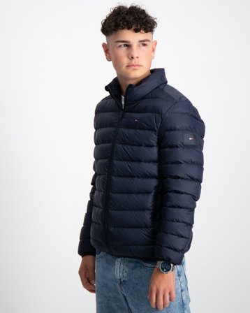 Tommy Hilfiger U ESSENTIAL LIGHT DOWN JACKET Blau Jacken Jungen - Kids Brand Store
