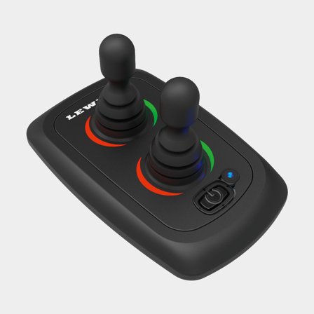 Joystick Lewmar Dual Joystick, doble, compatible con propulsores de proa retráctiles y de túnel (Gen2) de Lewmar