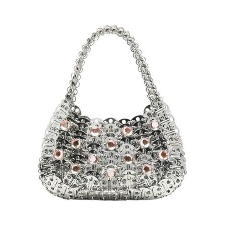 Paco Rabanne, Handbags Grijs, Dames, Maat:ONE Size