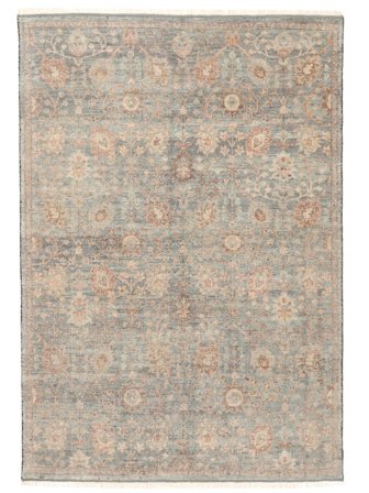 Handgeknüpft Usak Indisch Teppich 247X355 Orange/Beige