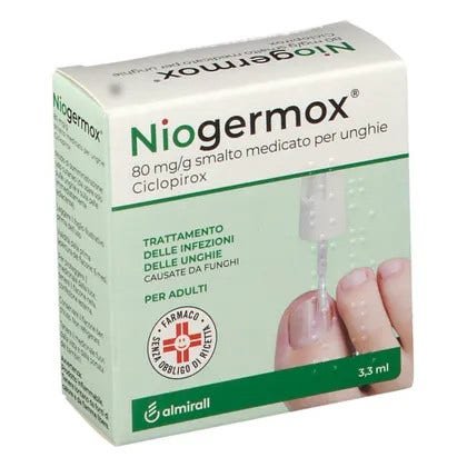 Niogermox*Smalto Unghie 3.3ml 80mg/g