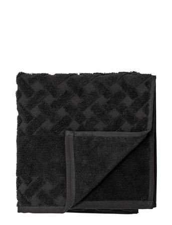 Laurie Towel Home Textiles Bathroom Textiles Towels & Bath Towels Svart Lene Bjerre