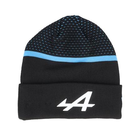 New Era - Kids Alpine F1 23 Team Black/Blue Cuff Cuff Black Beanie - Motor @ Hatstore