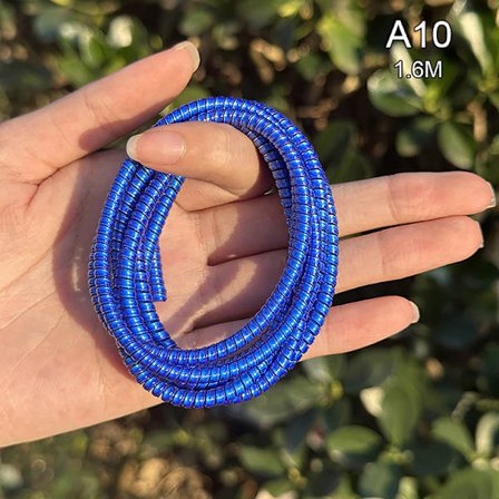 1,6 m spiralladdare kabel sladdskydd Antibrott fjäderskydd