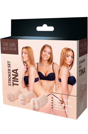 The Girl Next Door Tina Stroker Set - Woome.pl