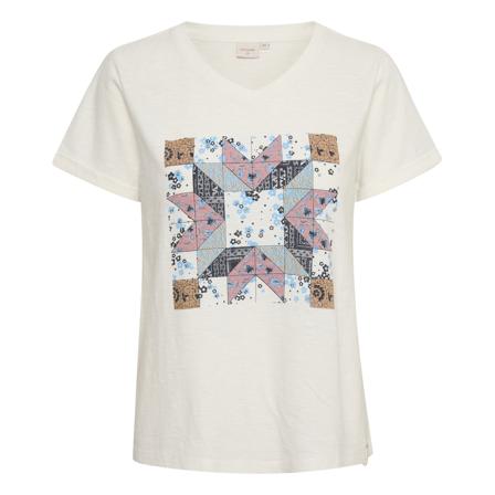 Cream CRKadence T-Shirt Hvid, Dame T-shirts