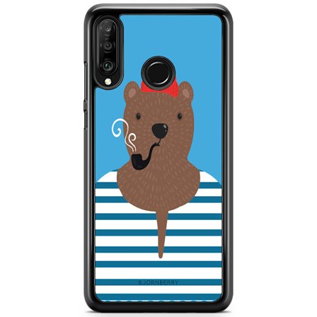 Bjornberry Hårdskal Huawei P30 Lite - Hipster Björn