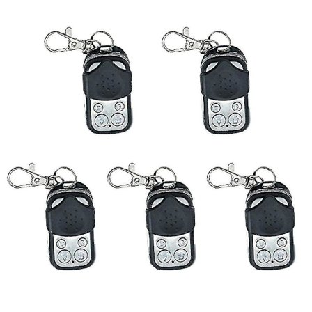 5 stk Fjernkontroll for Universell Automatisk Port på 433,92 MHz FAAC, NICE, osv