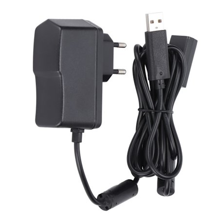 USB til AC-adapter til Xbox 360 Kinect-sensor EU-stik 100-240V strømledning