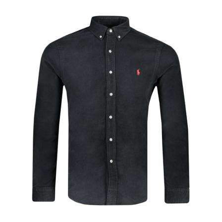 Polo Ralph Lauren Polo Overhemd Zwart , Zwart , Heren , Maat: M