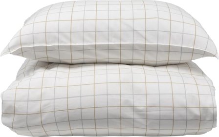 Borås Cotton Lumi Sengesett Bomull Taupe 140x220