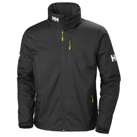 Jackor Helly Hansen Crew Hooded Midlayer Svarta 179 - 185 Cm/l