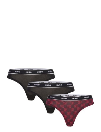 HUGO Triplet Thong Design - Black - M